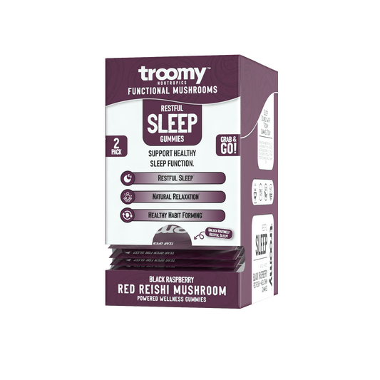 Sleep: Reishi + Melatonin Gummies